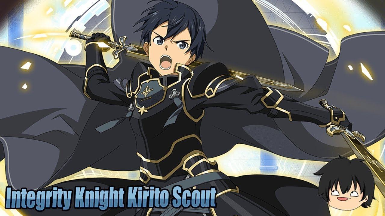 Hình Kirito mặc áo giáp