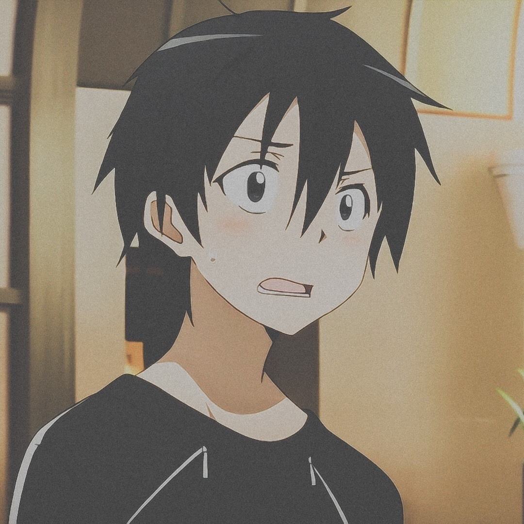 Biểu cảm ngạc nhiên của Kirito trông buồn cười quá