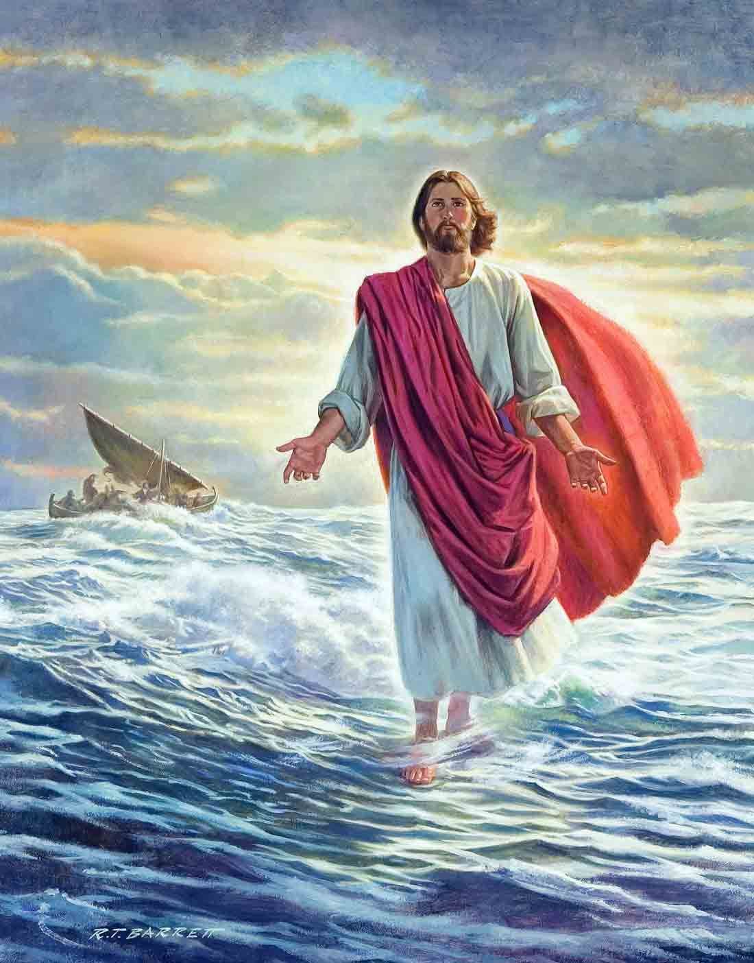 Chúa Giêsu đi bộ trên mặt nước