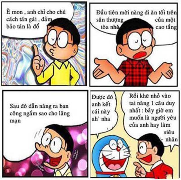 Doraemon tán gái