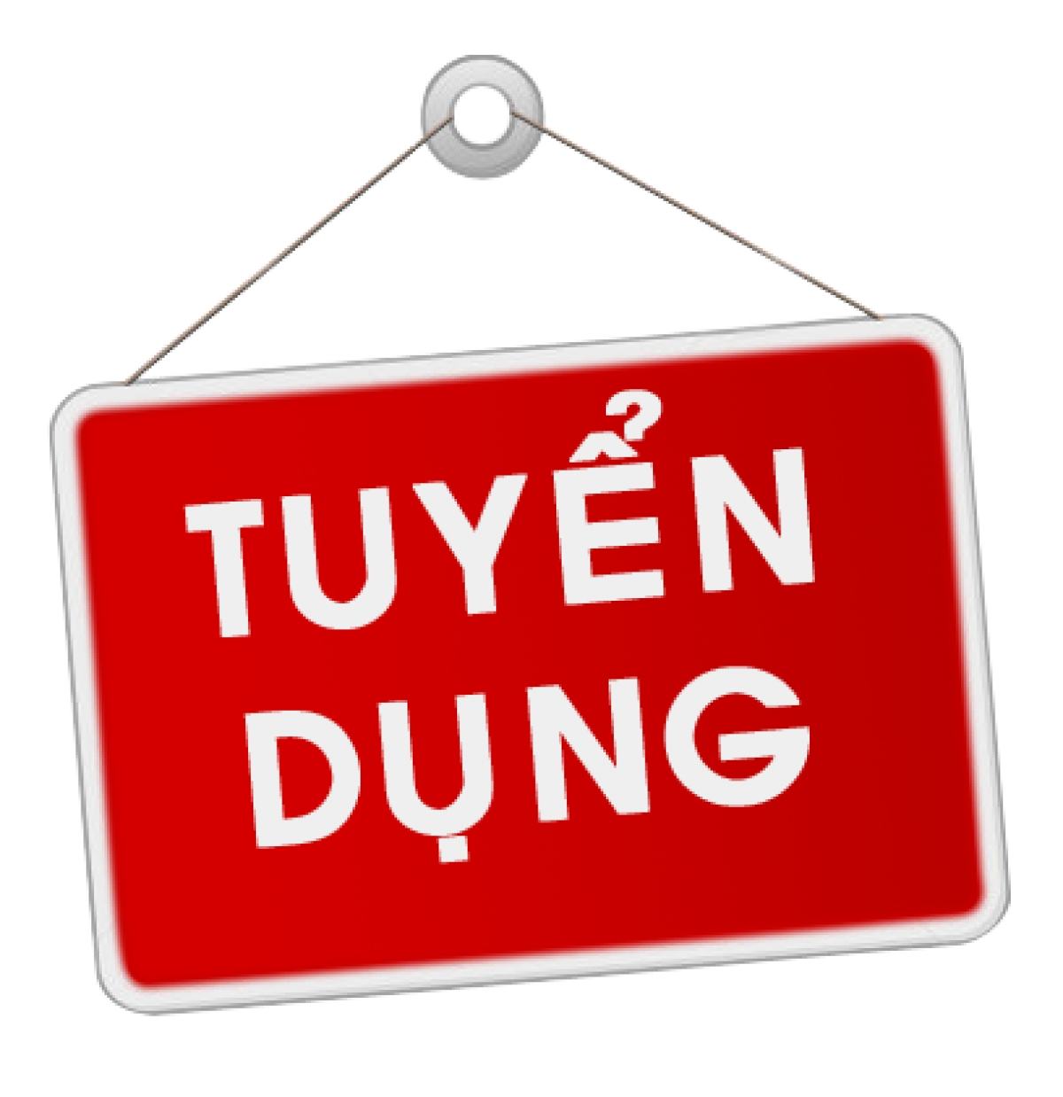 Hình ảnh thông báo tuyển dụng