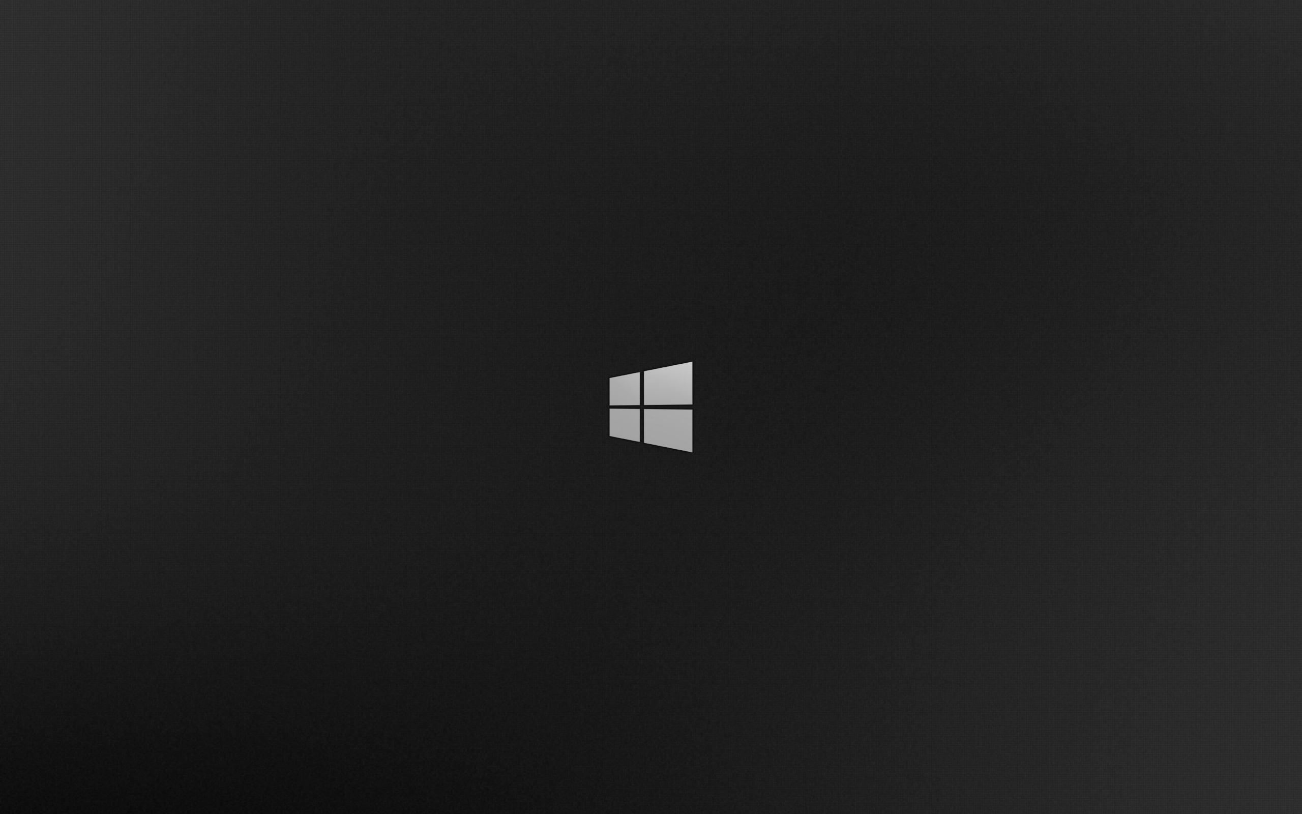 Hình nền Windows 10 màu đen chất lượng cao