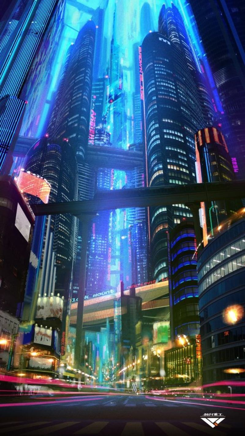 Tổng hợp hình nền thành phố về đêm