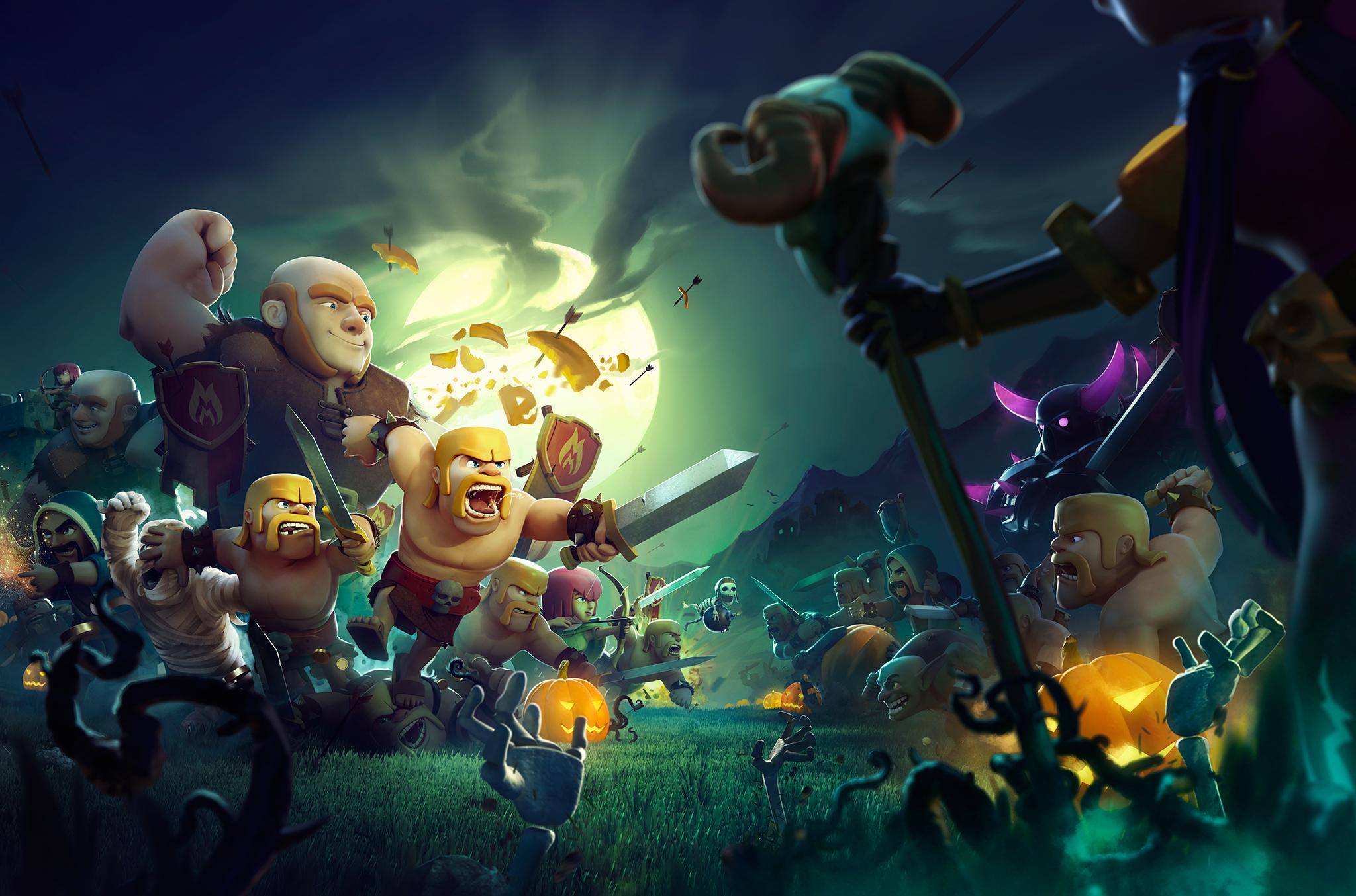 Clash of clans chất lượng hình ảnh