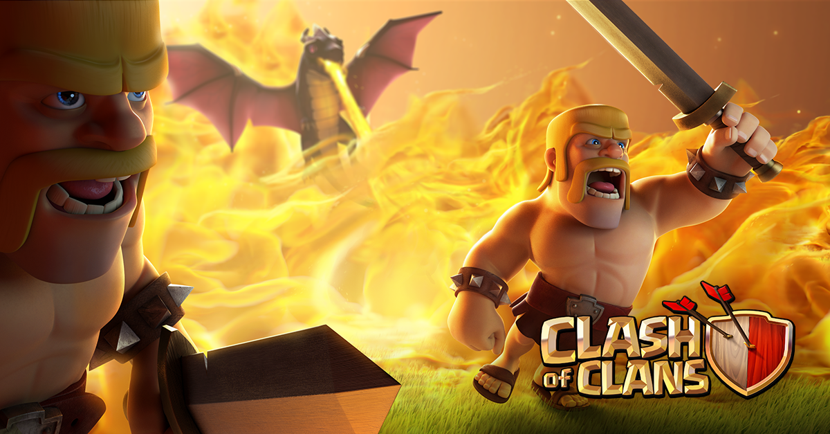 Hình ảnh Clash of clans thú vị