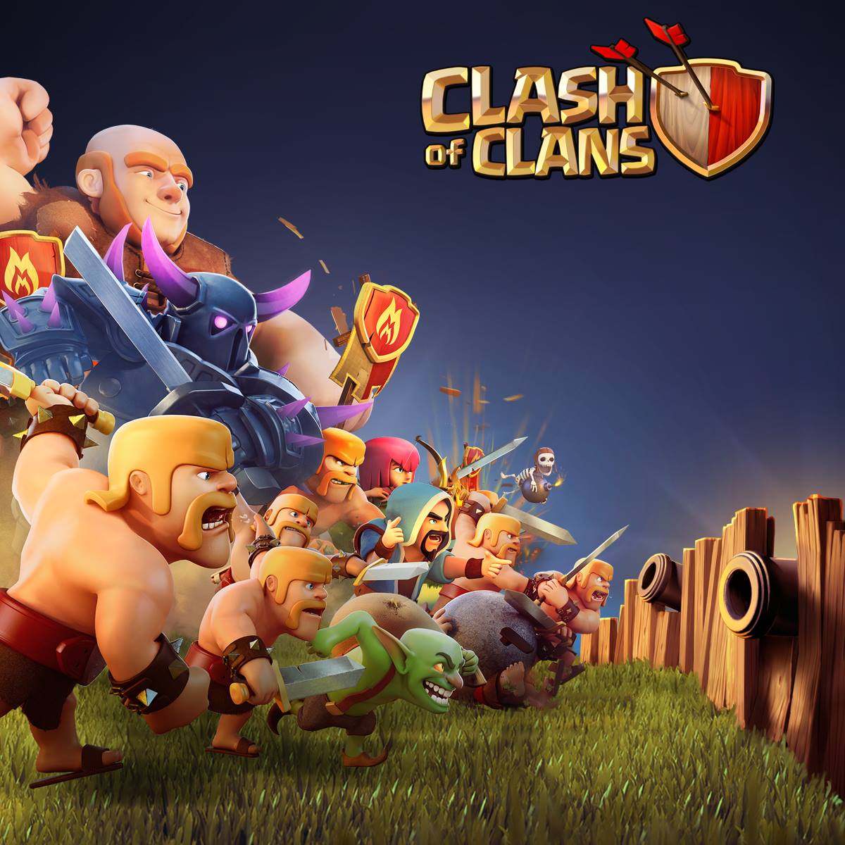 Hình ảnh Clash of clans đẹp và dễ thương