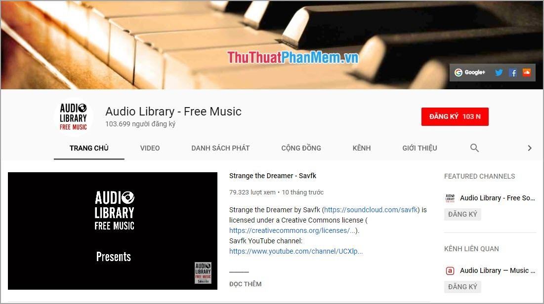Thư viện âm thanh - Âm nhạc miễn phí