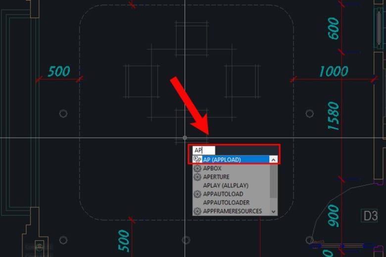 lệnh khu vực trong CAD