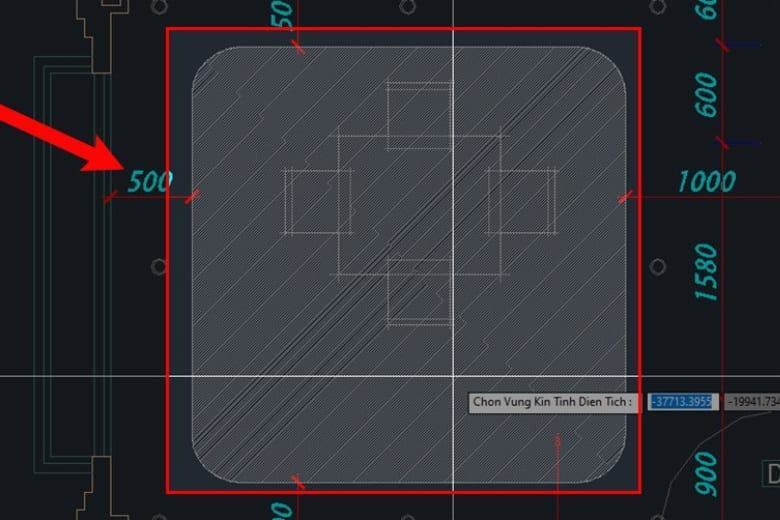 lệnh khu vực trong CAD