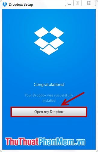 Mở Dropbox của tôi