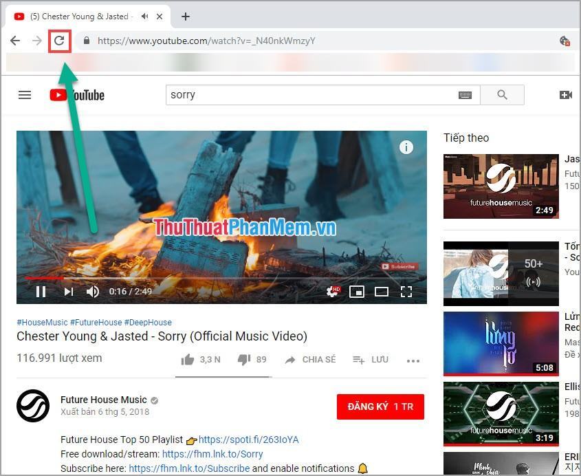 Tải lại Youtube