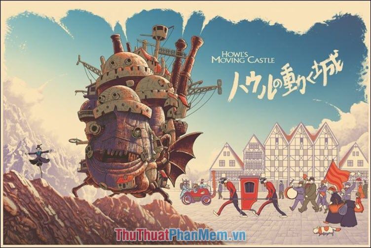 Howl's Moving Castle - Lâu Đài Phù Thủy Bay (2004)