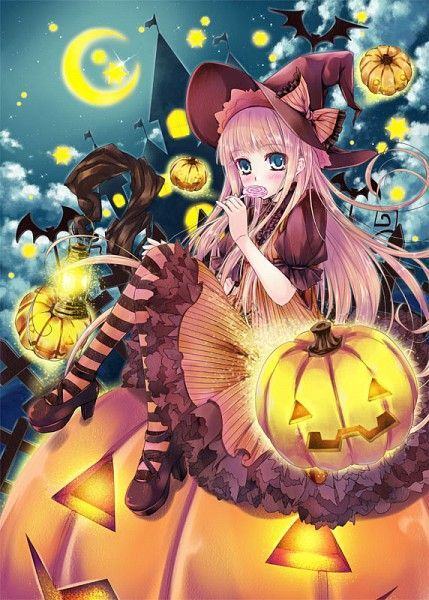 Ảnh Anime Bí Ngô Halloween