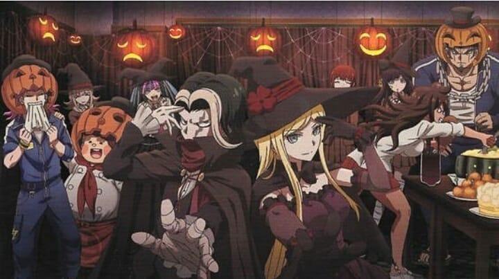 Hình ảnh bữa tiệc anime Halloween