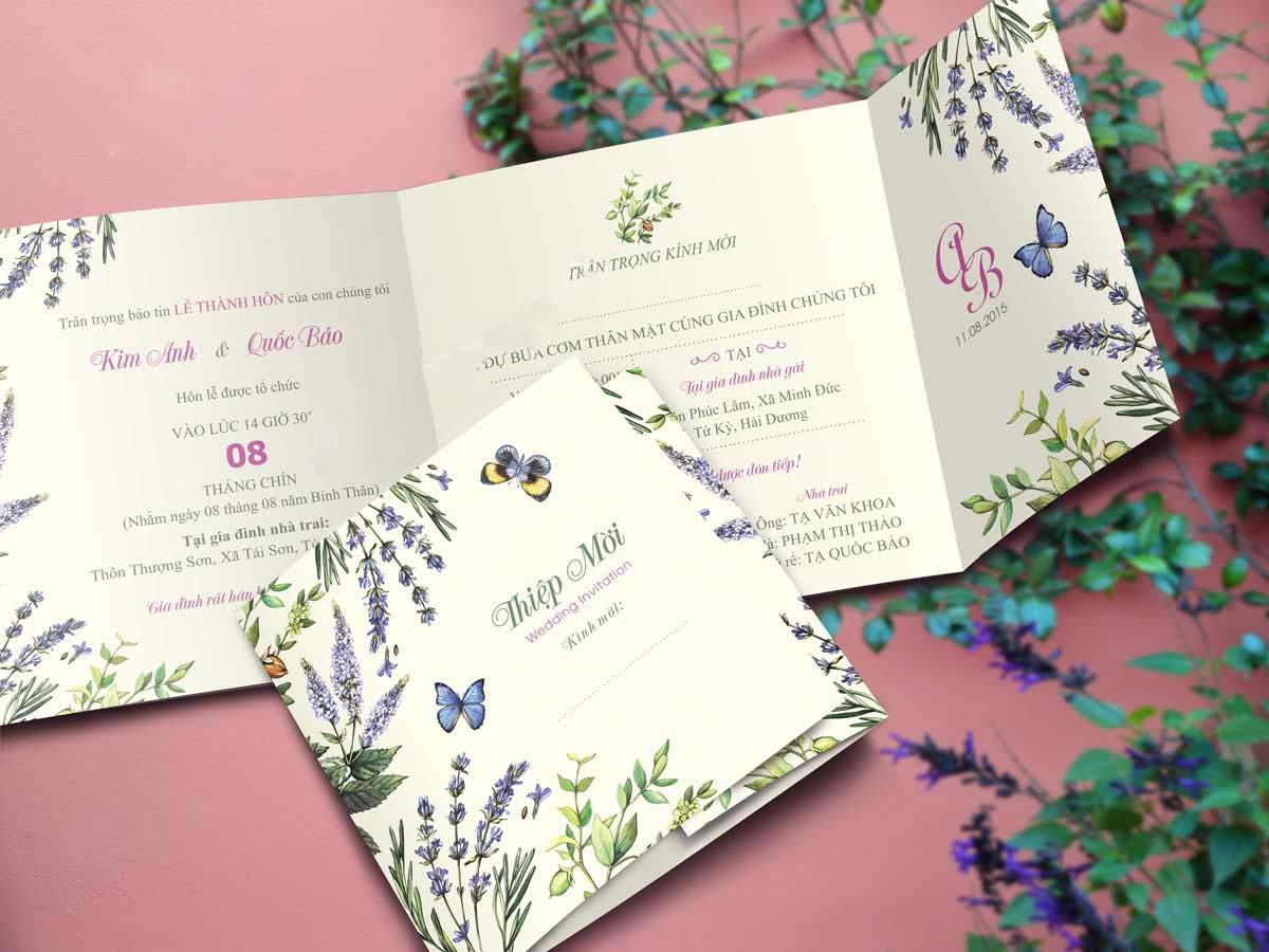 Beautiful wedding card templates