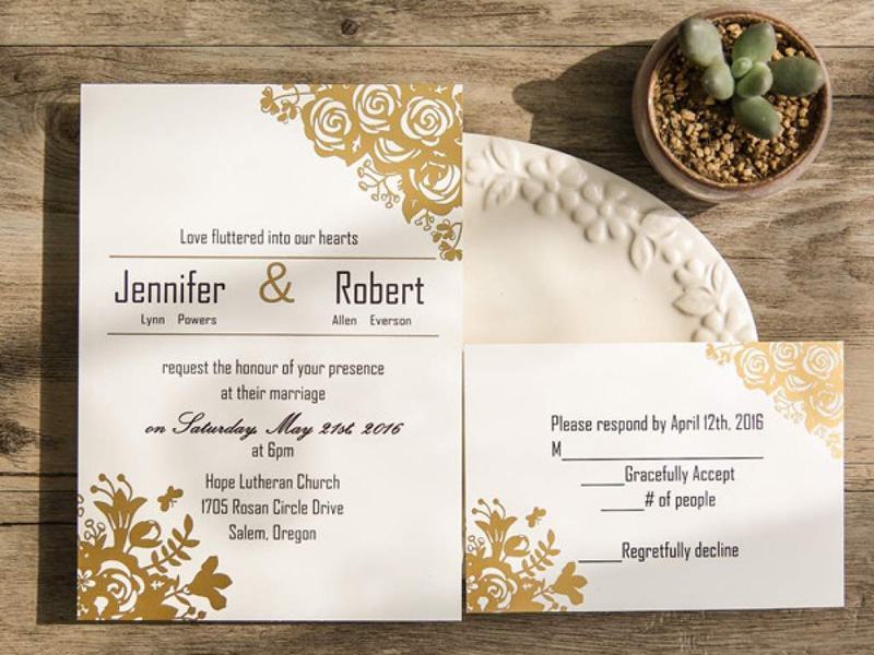 Beautiful and unique wedding card images
