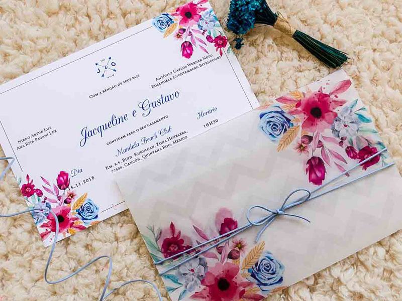 Beautiful and simple wedding card templates