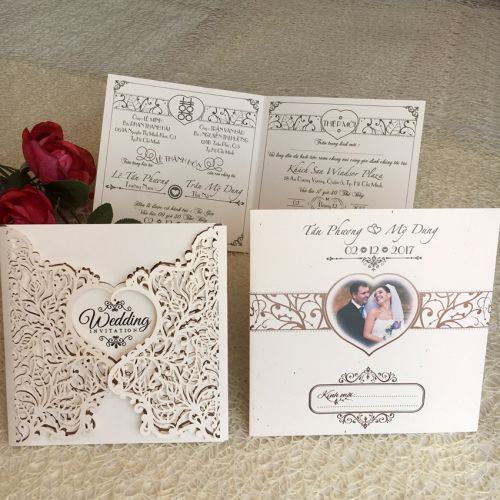 Simple but beautiful wedding invitation templates