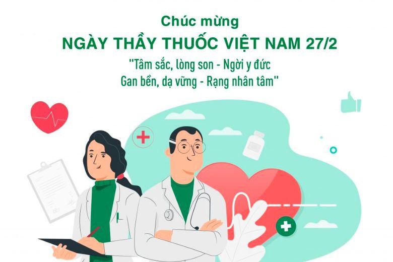 Chúc mừng ngày thầy thuốc Việt Nam
