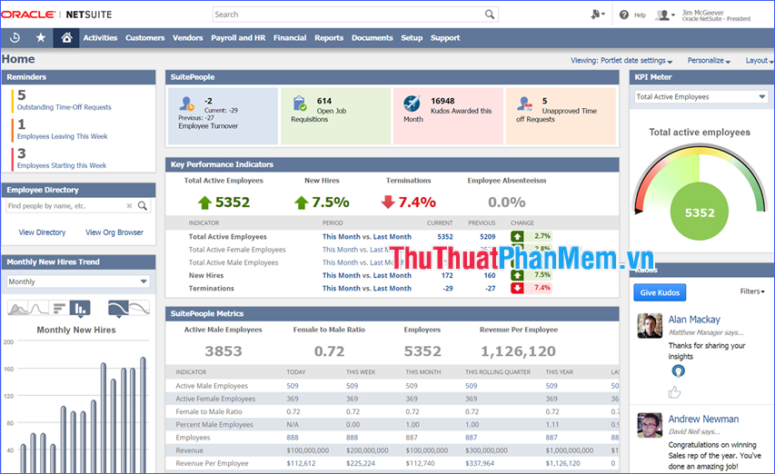 Phần mềm NetSuite