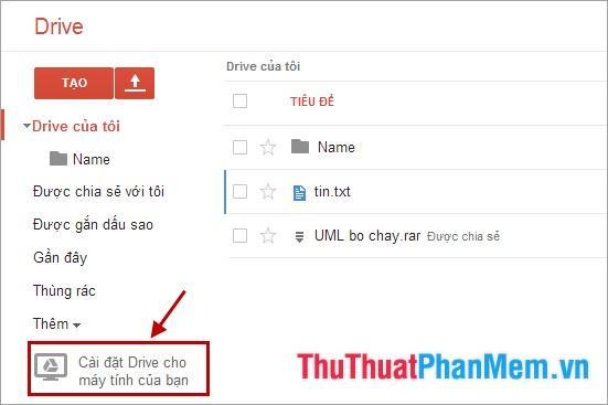 Cài đặt Drive cho máy tính của bạn