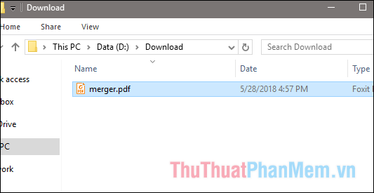 Tệp đã tải xuống sẽ được đặt tên làmerged.pdf