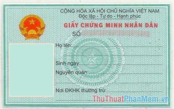 Bản sao chứng minh nhân dân