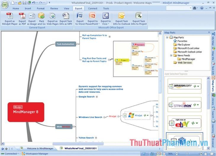 Phần mềm Mindjet MindManager