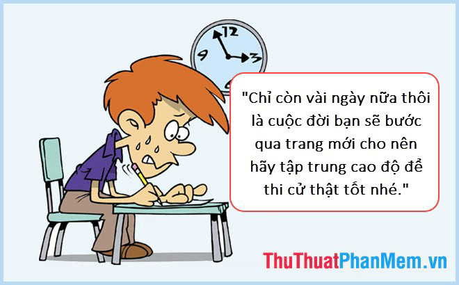 Những lời chúc thi cử hay và ý nghĩa nhất - 4