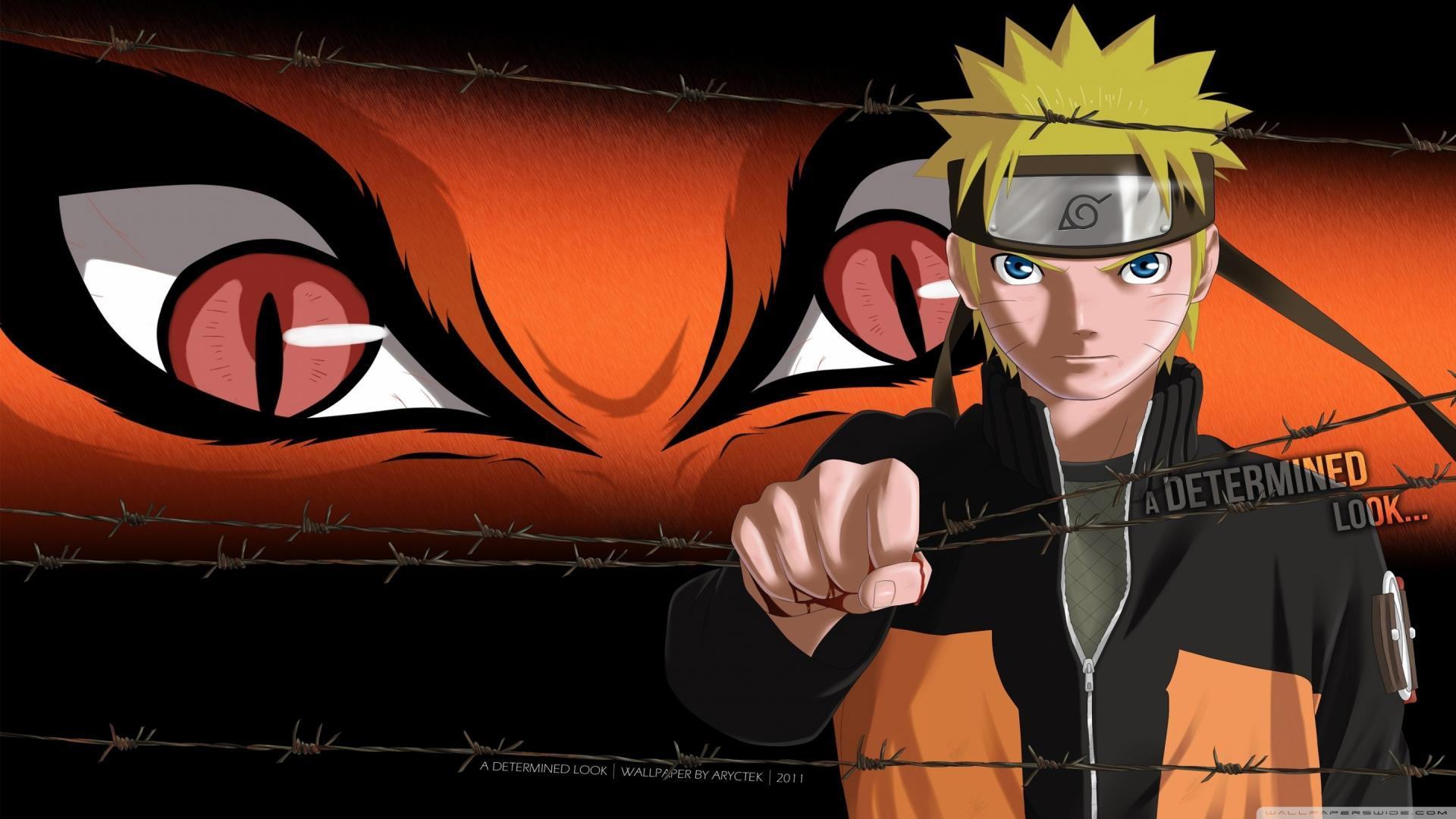 Cái nhìn kiên quyết của Naruto