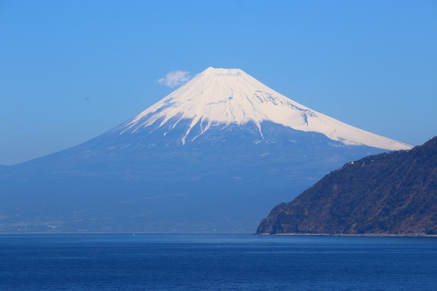 Ảnh cận cảnh núi Phú Sĩ