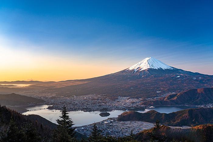 Ảnh toàn cảnh núi Phú Sĩ