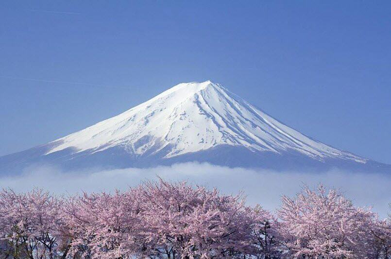 Ảnh mùa đông núi Phú Sĩ
