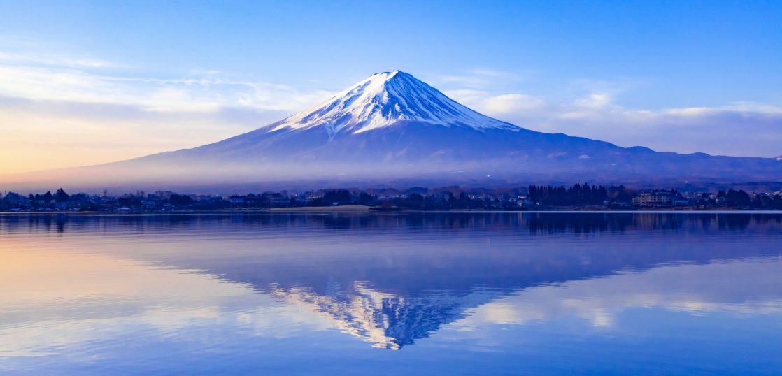 Hình ảnh núi Phú Sĩ hùng vĩ