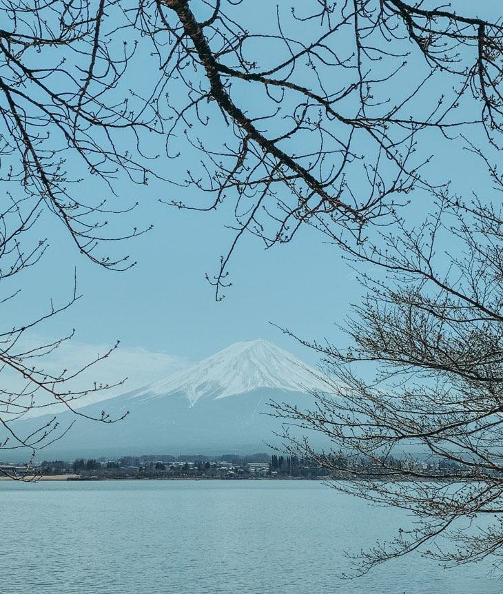 Hình ảnh núi Phú Sĩ vào mùa đông