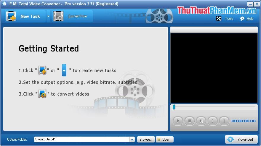 Giao diện Total Video Converter