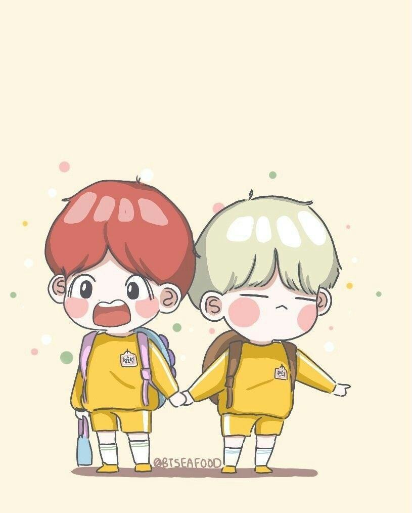 ảnh chibi BTS