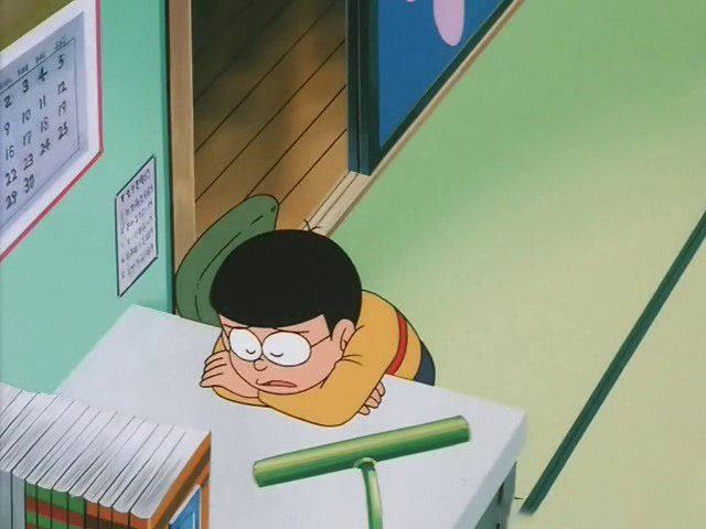 ảnh nobita buồn ngủ