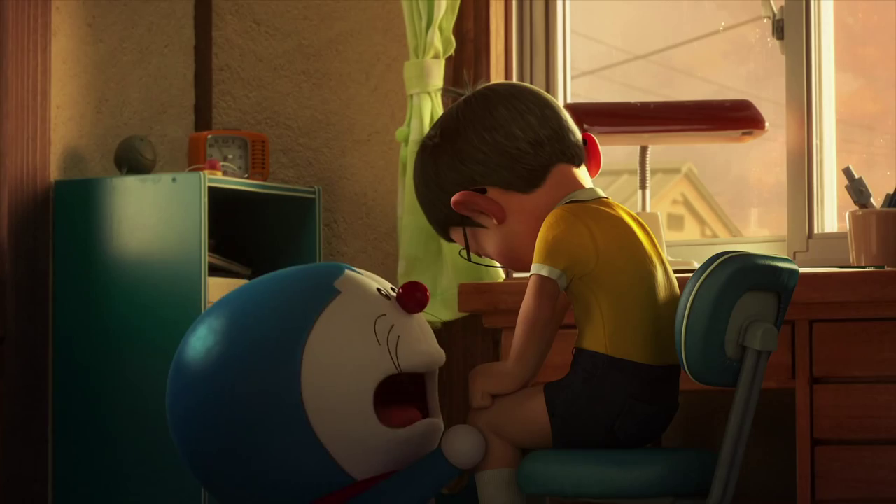 Hình ảnh Nobita buồn và thất vọng