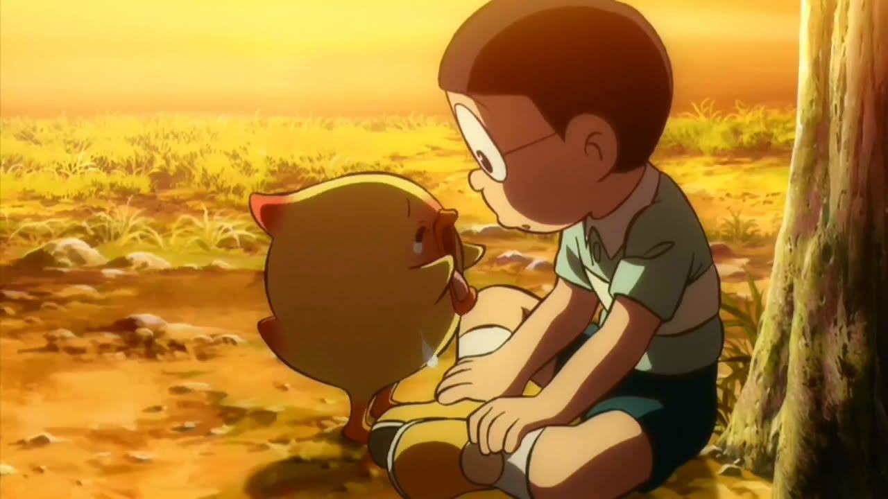 hình ảnh nobita buồn
