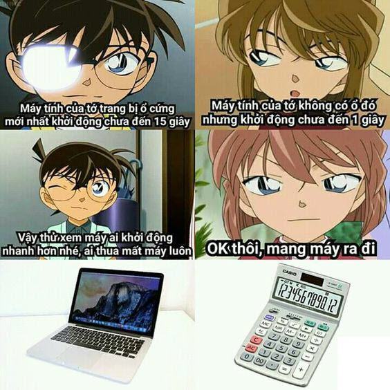 Hình ảnh anime Conan hài hước nhất