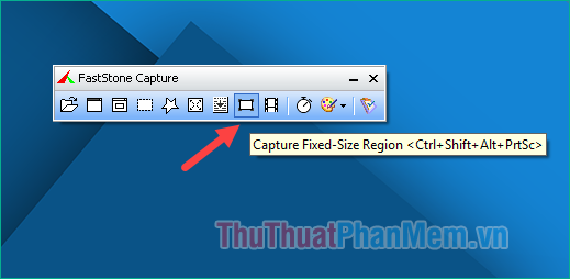 Chế độ chụp Capture Fixed-Size Region