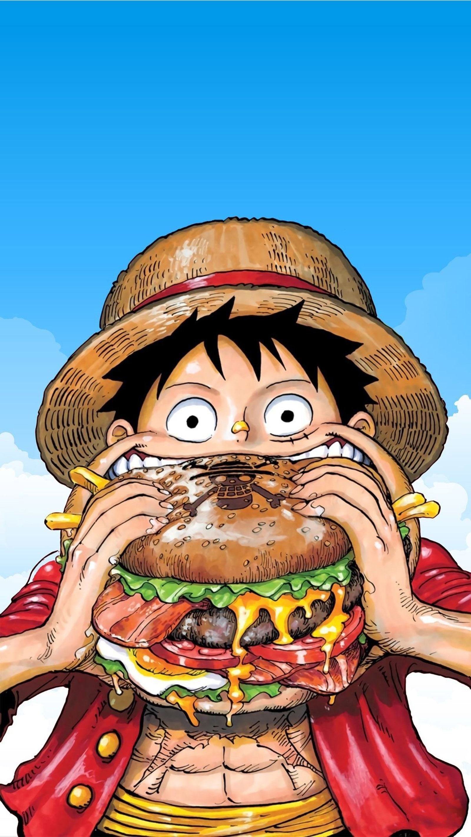 Hình nền luffy dễ thương cho điện thoại