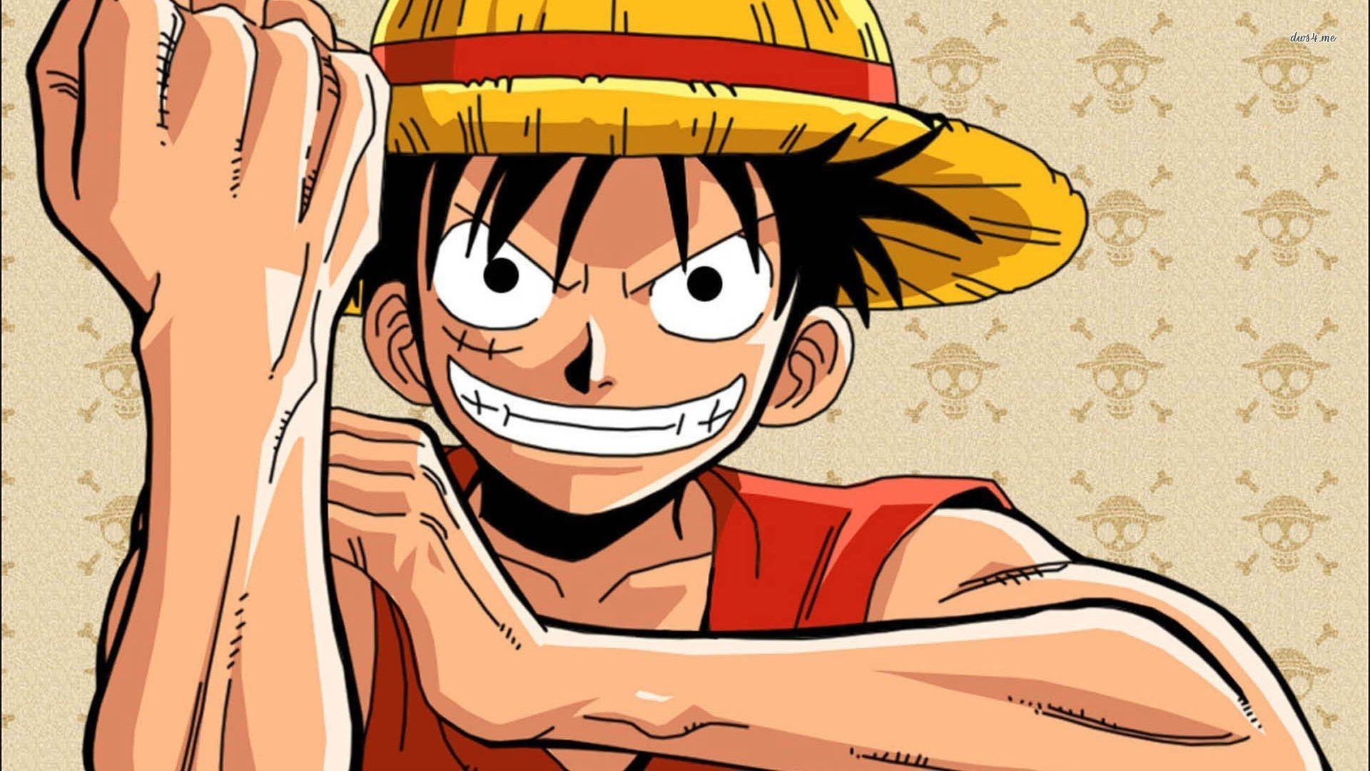 Hình nền Luffy dễ thương cho PC