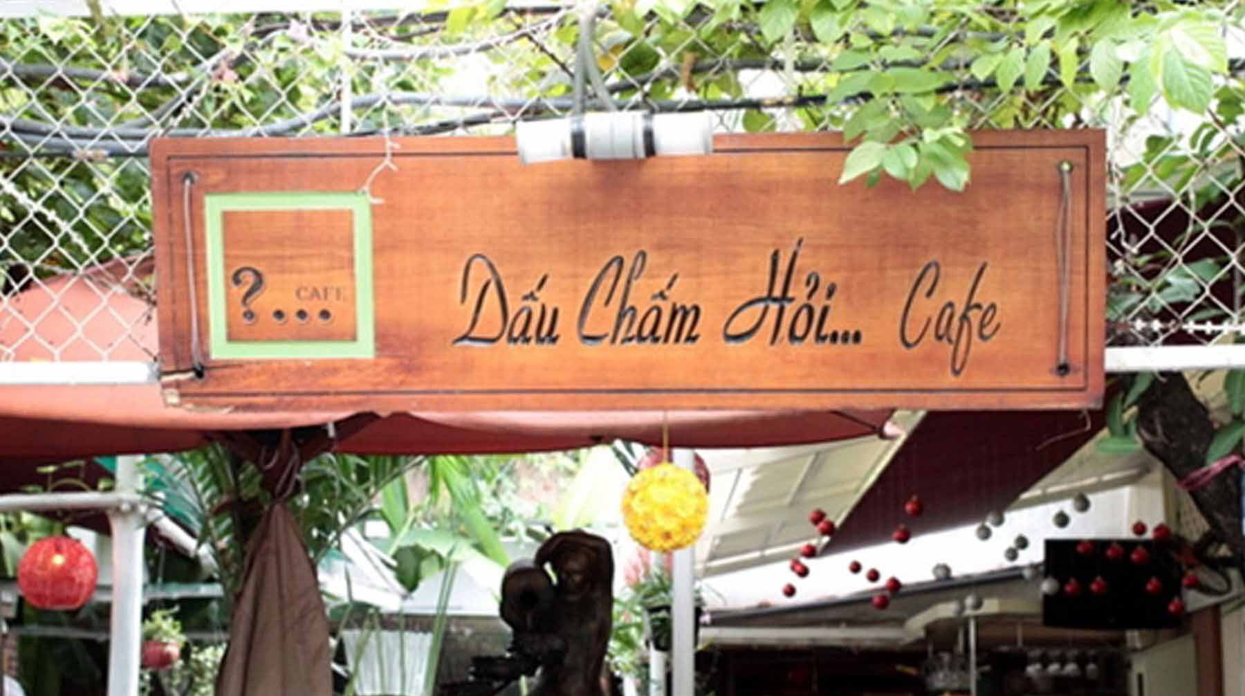 Mẫu bảng hiệu quán cà phê đơn giản