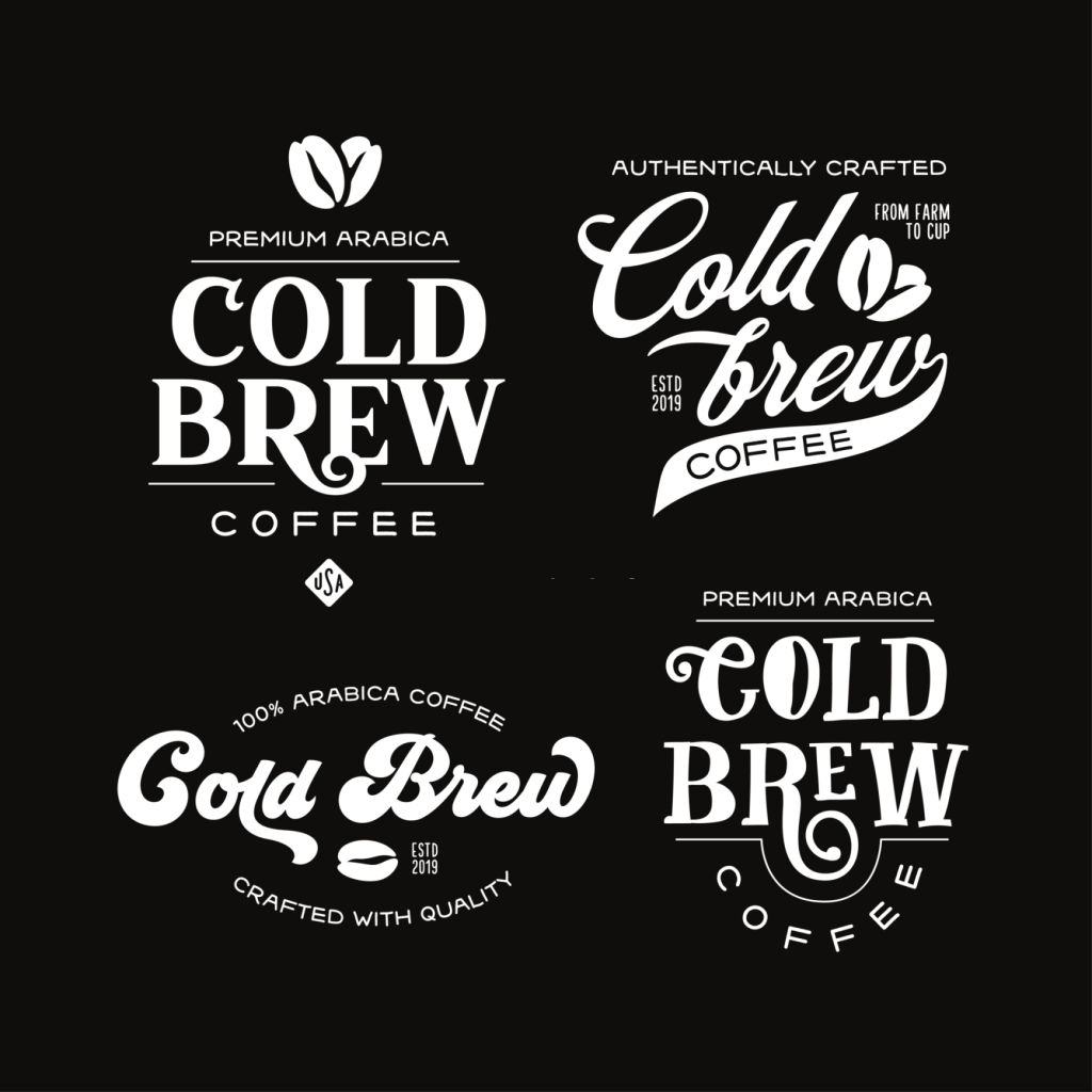 Logo cà phê ủ lạnh