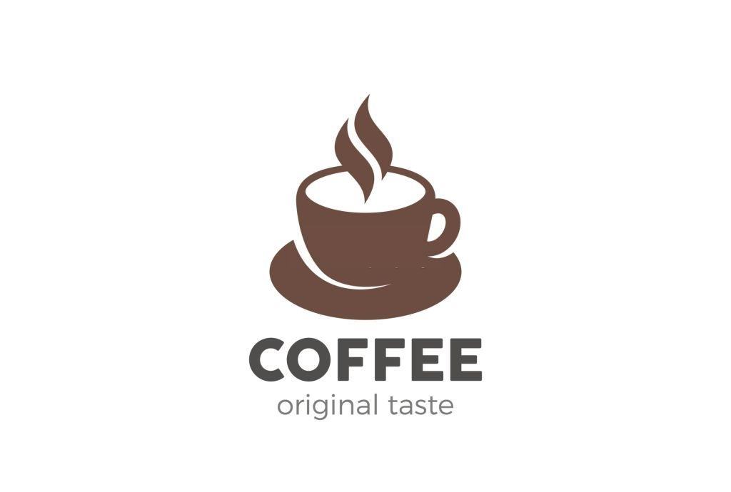 Logo cốc cà phê đẹp