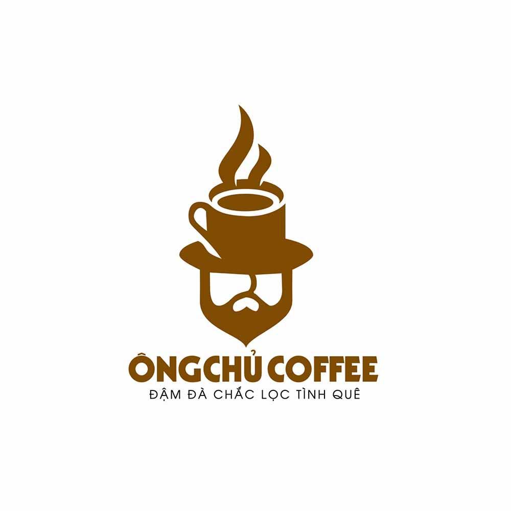Mẫu logo chủ quán cà phê