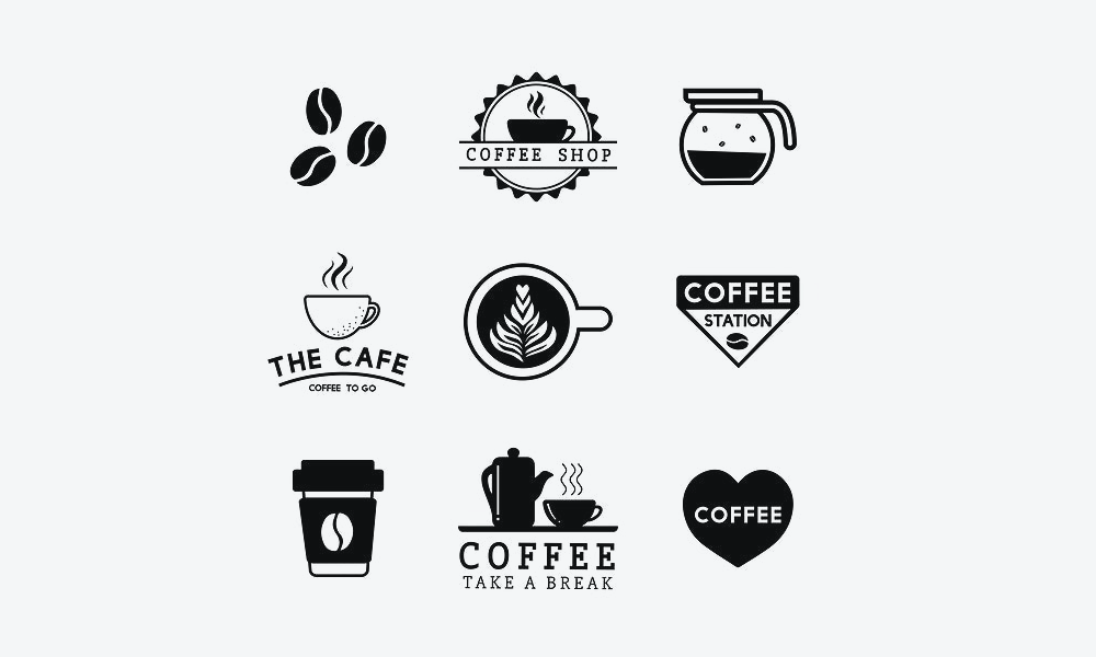 Logo thương hiệu cà phê đẹp