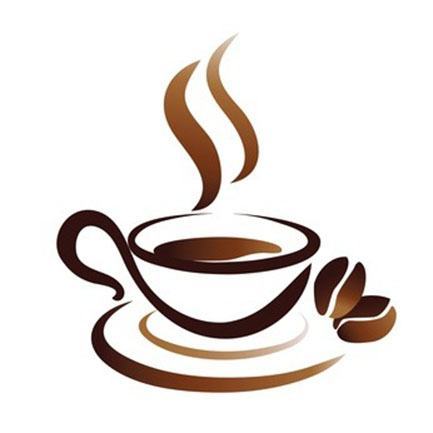 Mẫu logo quán cà phê đơn giản